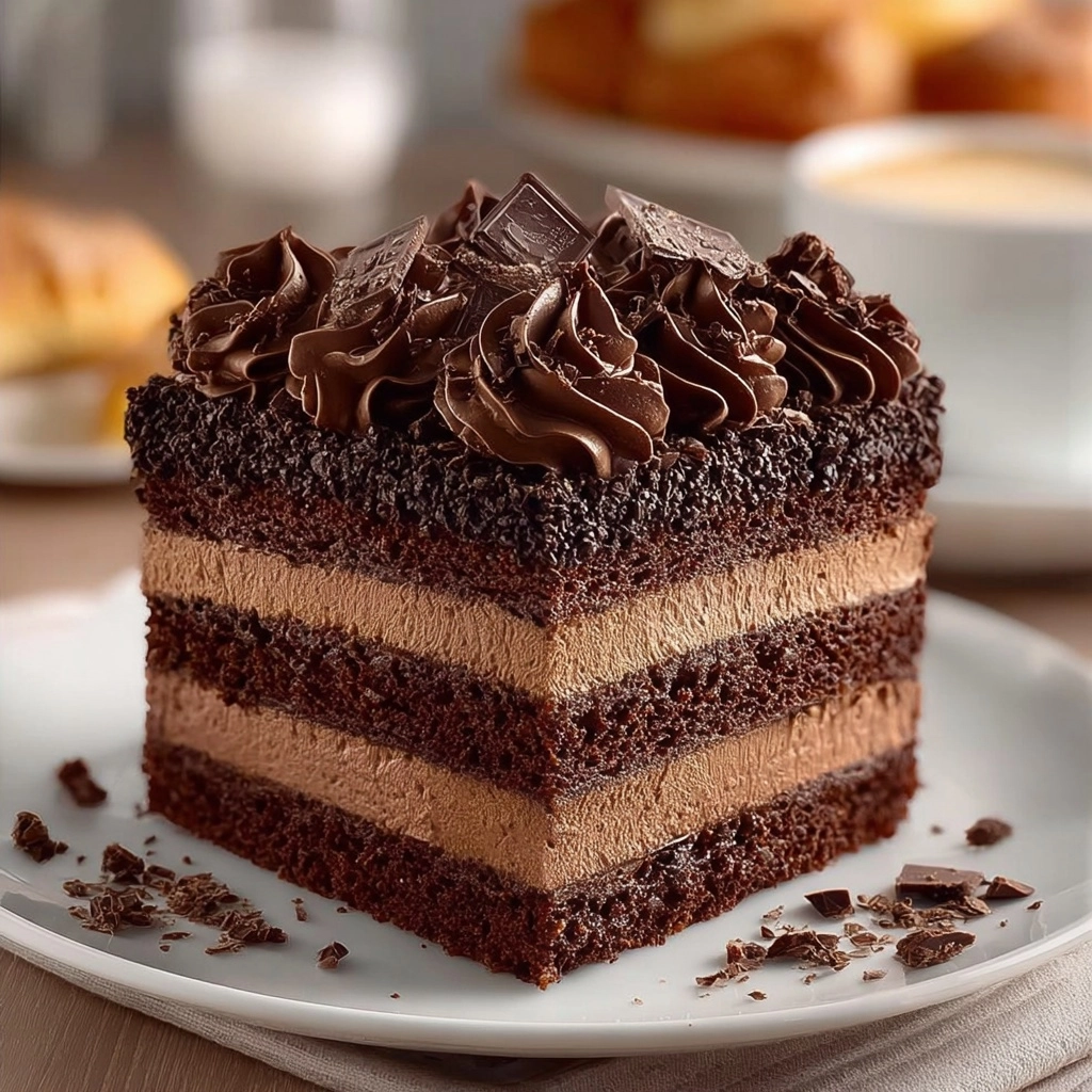 Decadent Chocolate Layer Cake Delight Recipe