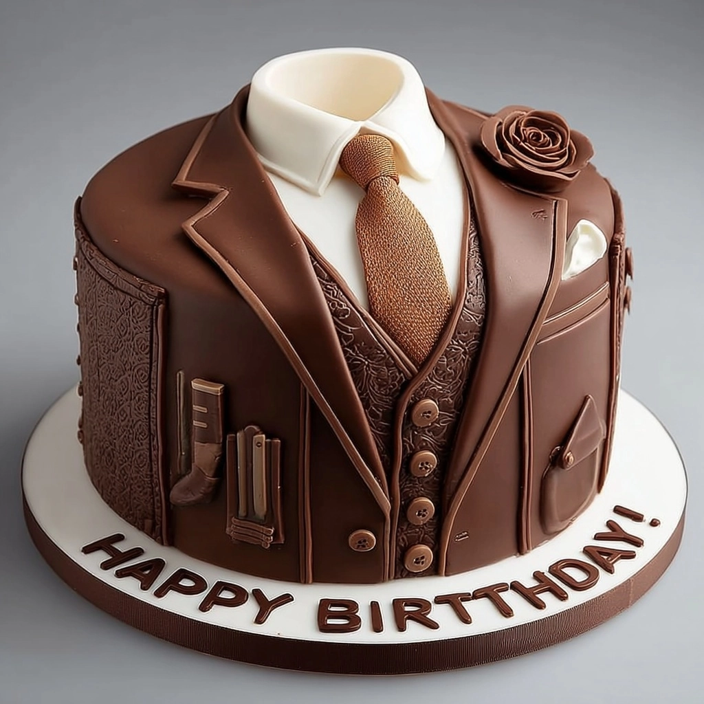 Chocolate Suit Cake Recipe
