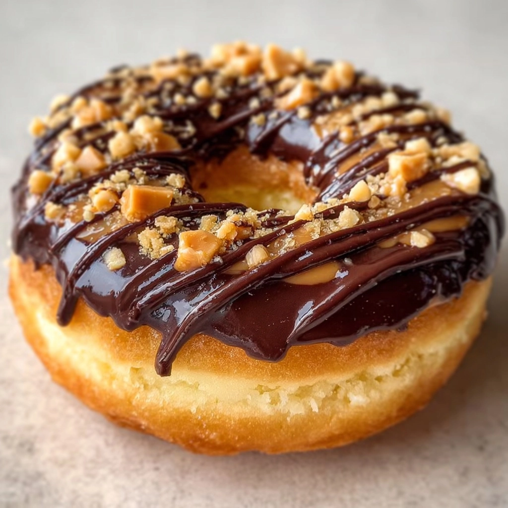 Melt-in-Your-Mouth Peanut Butter Cheesecake Donut Delight Recipe
