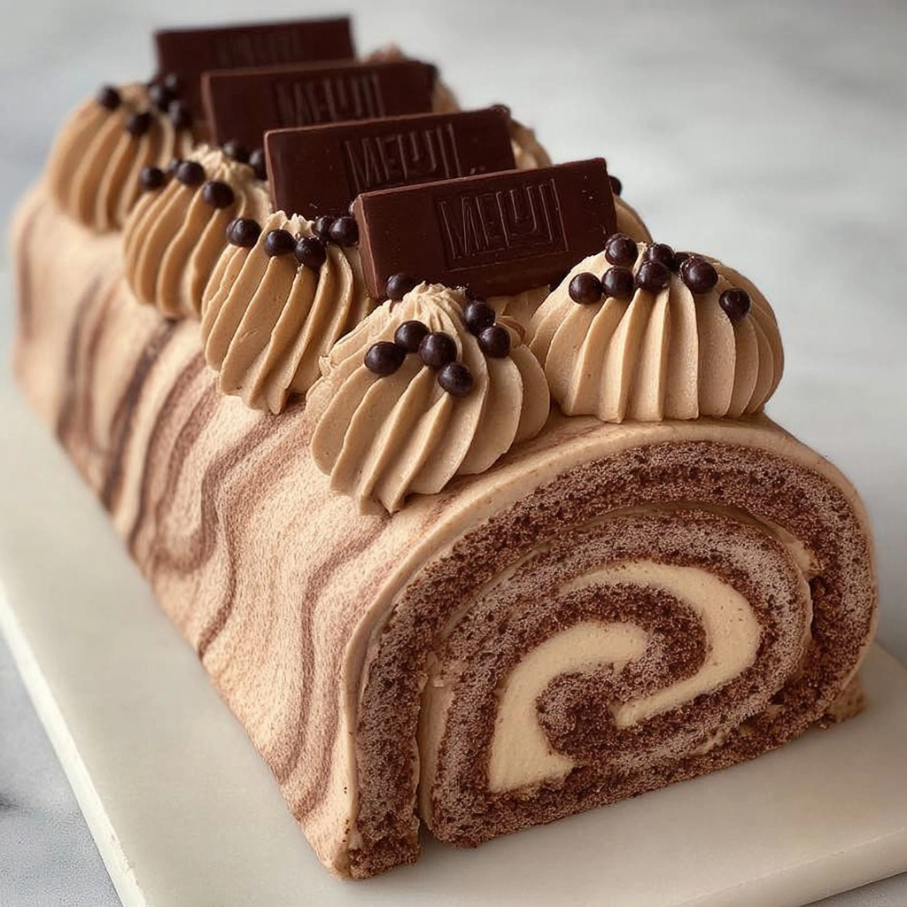Chocolate Mille Crepe Roll Cake Recipe