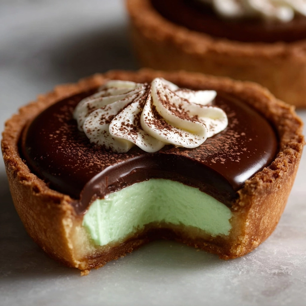 Chocolate Shamrock Pies Recipe
