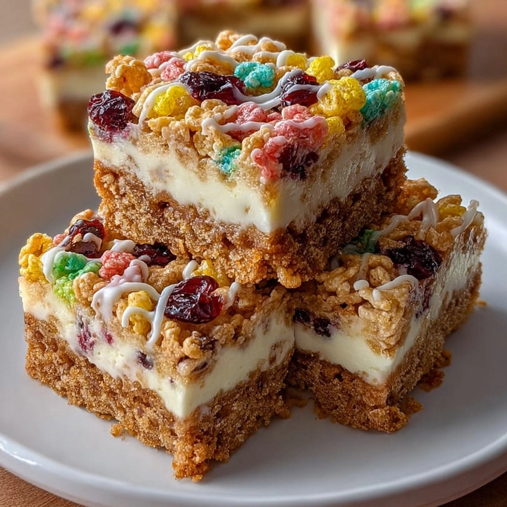 Fruity Pebble Treat Bars Recipe