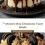 Indulgent Oreo Cheesecake Tower** Recipe