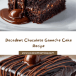 Luscious Chocolate Ganache Cake Indulgence Recipe