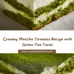 Matcha Tiramisu Recipe