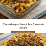 Cheeseburger French Fry Bake Recipe