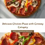 Chicken Pizza with Catupiry Recipe