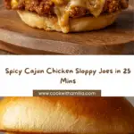 Cajun Chicken Sloppy Joes Recipe