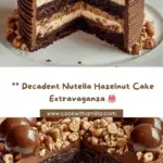 Nutella Hazelnut Luxury Cake** Recipe