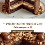 Nutella Hazelnut Luxury Cake** Recipe