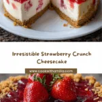 Berrylicious Strawberry Crunch Cheesecake Recipe
