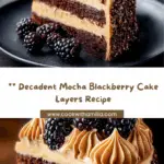Mocha Sponge Cake Layers Recipe