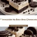 No-Bake Oreo Cheesecake Bars Recipe