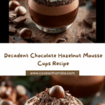 Chocolate Hazelnut Mousse Cups Recipe