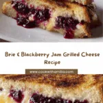 Brie & Blackberry Jam Grilled Cheese Recipe