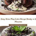 Oreo Mug Cake Recipe