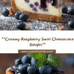 SUMMER RASPBERRY SWIRL CHEESECAKE Recipe
