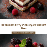Berry Mascarpone Dessert Bars Recipe