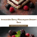 Berry Mascarpone Dessert Bars Recipe