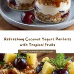 Coconut Yogurt Parfaits with Tropical Fruits Recipe