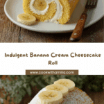 Banana Cream Cheesecake Roll Recipe