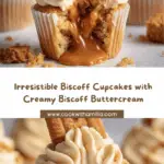 Biscoff Cupcakes with Biscoff Buttercream Recipe