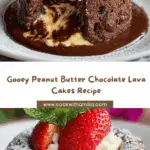Peanut Butter Chocolate Lava Cake Recipe