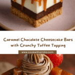 Caramel Chocolate Cheesecake Bars Recipe