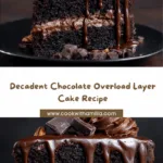 Summer Chocolate Overload Layer Cake Recipe