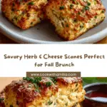 Savory Herb & Cheese Scones Recipe
