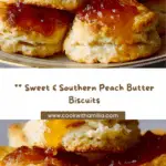 Peach Butter Swim Biscuits Recipe
