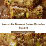hio Blondies with White Chocolate Chunks Recipe