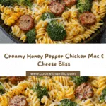 Creamy Honey Pepper Chicken Mac and Cheese Delight Recipe