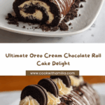 Oreo Cream Chocolate Roll Recipe