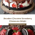 Chocolate Strawberry Cheesecake Recipe