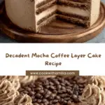 Mocha Coffee Layer Cake Recipe