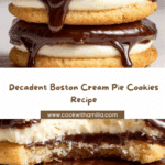 boston cream pie cookies Recipe