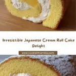 Japanese-style Cream Roll Cake Recipe
