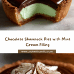 Chocolate Shamrock Pies Recipe