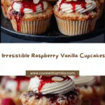 Raspberry Vanilla Cupcakes Recipe