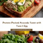 Protein-Packed Tuna & Egg Avocado Toast Recipe