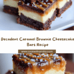 Caramel Brownie Cheesecake Bars Recipe