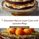 Chocolate Apricot Layer Cake Recipe