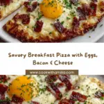 Breakfast Pizza with Egg and Bacon Recipe