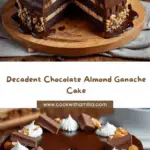 Mini Chocolate Drip Cake with Truffle Topping Recipe