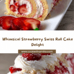Strawberry Swiss Roll Cake Recipe