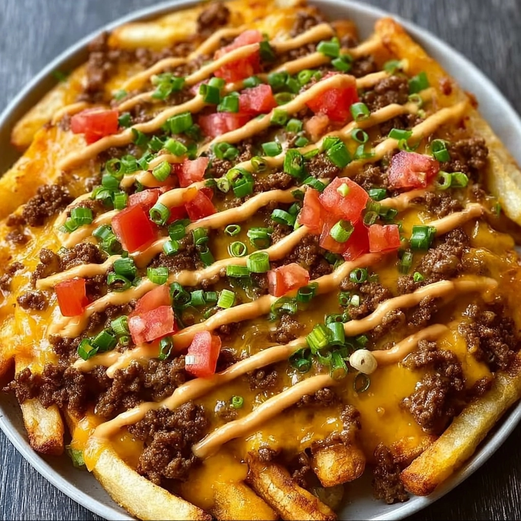 Cheeseburger French Fry Casserole Recipe - Recipe Image
