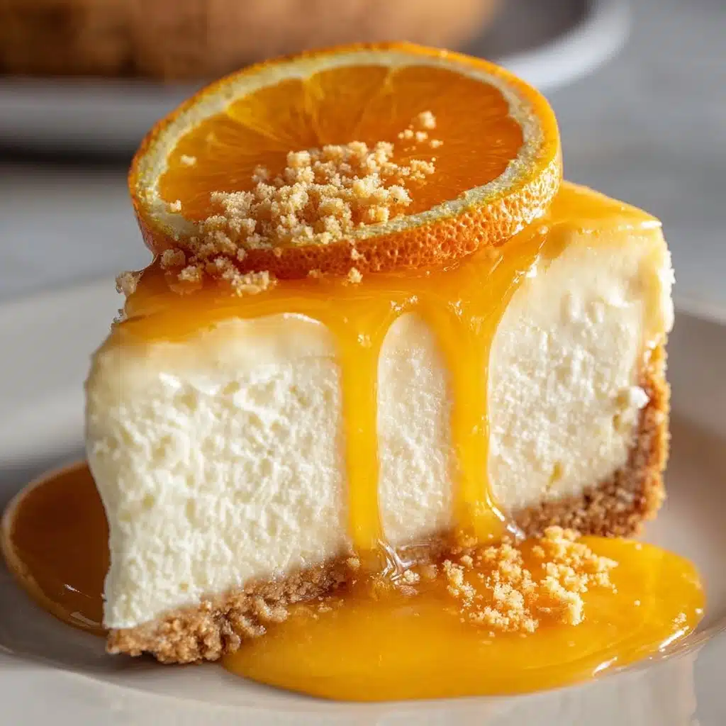 No-Bake Orange Cheesecake Recipe 2 No-Bake Orange Cheesecake Recipe - Recipe Image