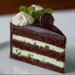Mint Chocolate Cheesecake Cake Recipe