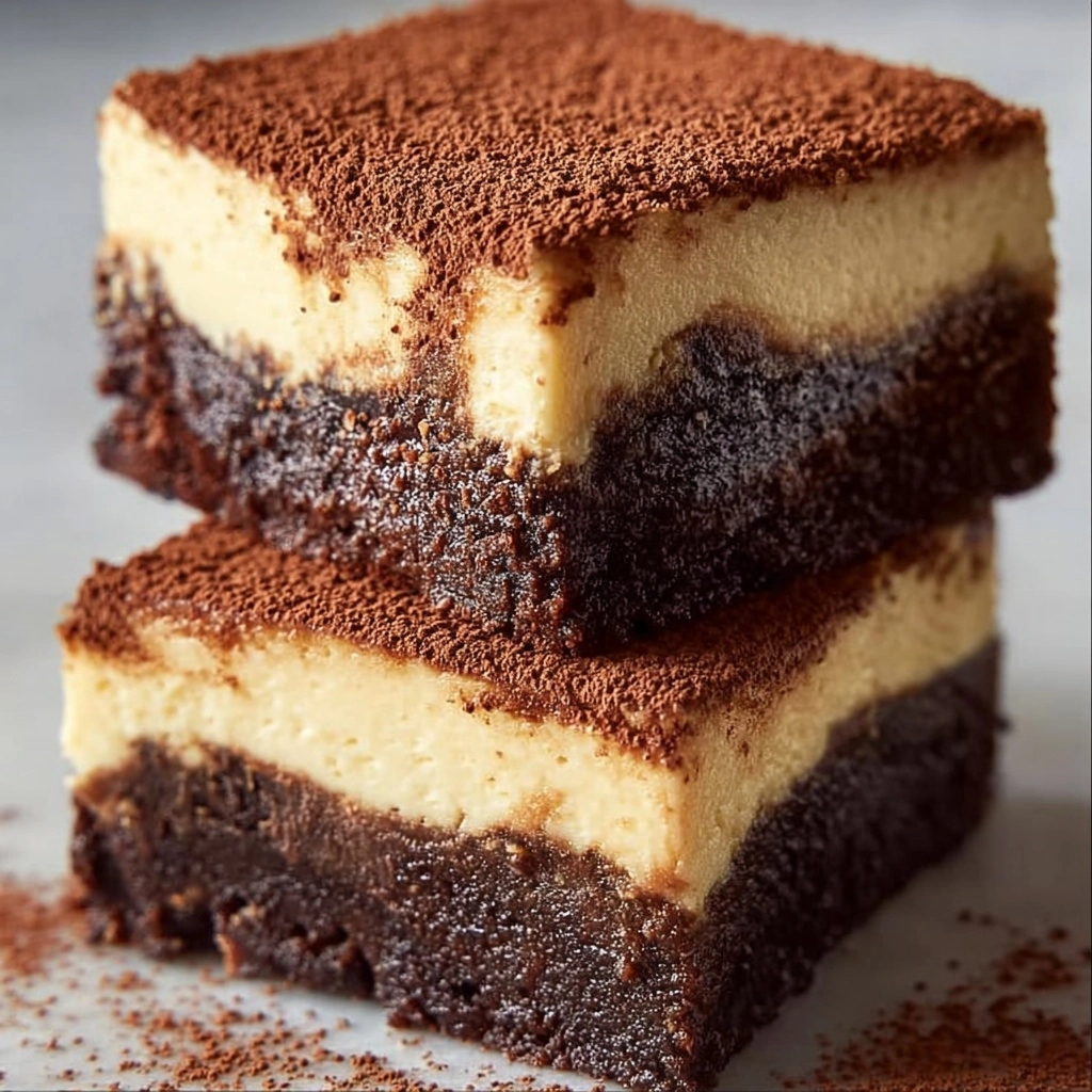 Dark Chocolate Cheesecake Brownies Recipe